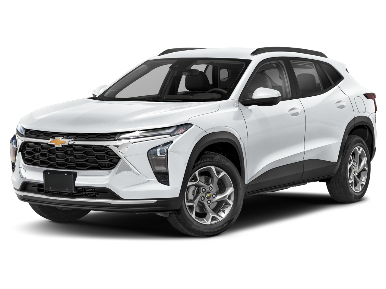 2024 Chevrolet Trax 1RS in Mosaic Black Metallic — front three-quarter view