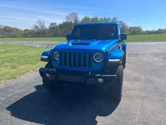 2023 Jeep Wrangler Rubicon 392 in Blue — front three-quarter view