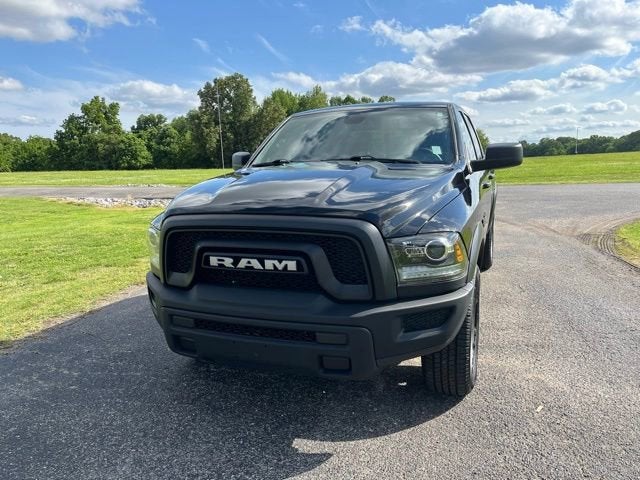 2024 RAM 1500 Classic Warlock in Black — front three-quarter view