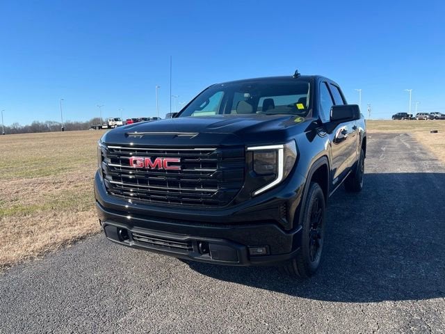 2026 GMC Sierra 1500 Elevation in Onyx Black — front three-quarter view