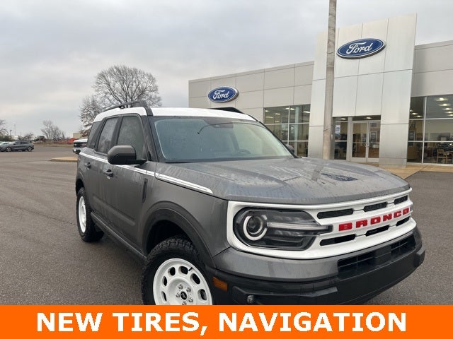 2023 Ford Bronco Sport — rear three-quarter view